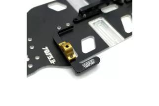 Alu Lipo Stop Double Action For Slim Batteries- XRAY T4