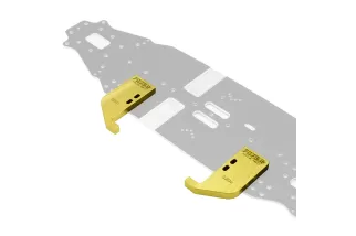 2 x Brass Battery Weight 52 Gr