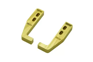 2 x Brass Battery Weight 19 Gr