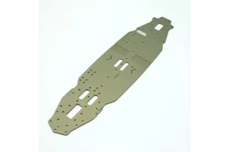 7075 T6 2mm Chassis Hard Anodized - Solid Version