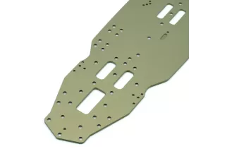 7075 T6 2mm Chassis Hard Anodized - Solid Version