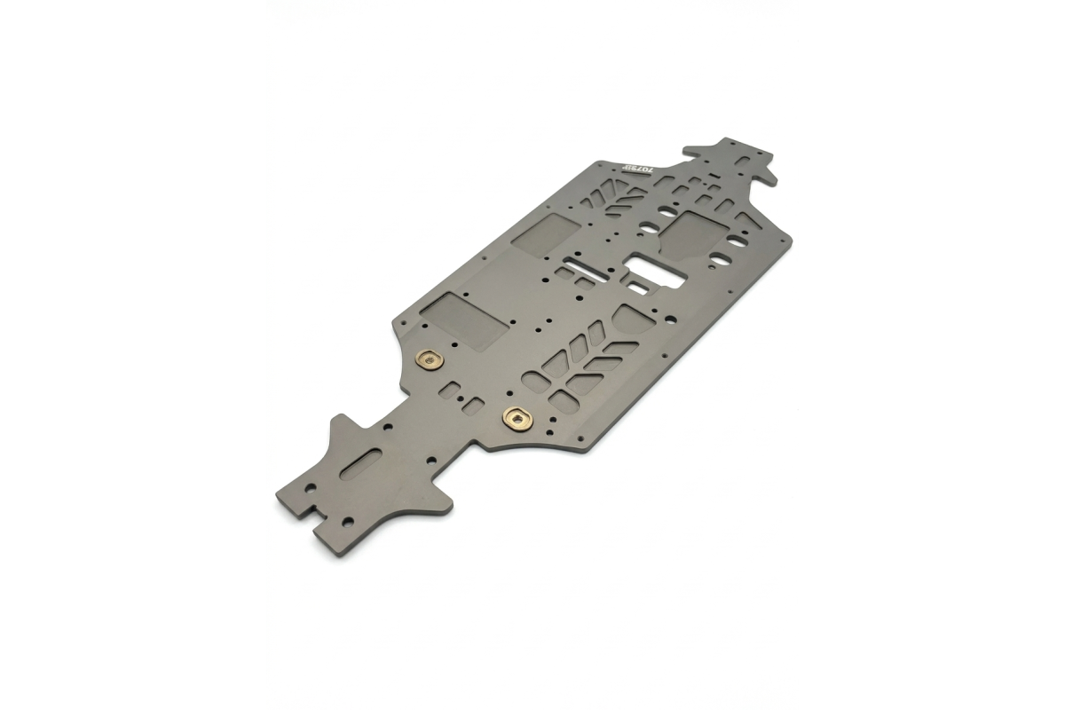 Kyosho MP11 Main chassis Hard Anodized