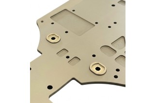 Kyosho MP11 Main chassis Hard Anodized
