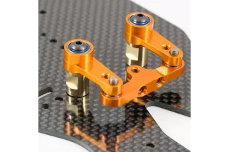 Brass Steering Post for Dual Servo Saver - Xray T4