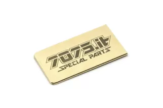 7075-T19-03 5gr  Battery Plate for CARBON Chassis