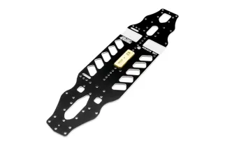 7075 LCG-XR-C Xray T4 LCG Chassis w/WEIGHTS