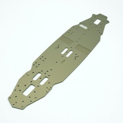 7075 T6 2mm Chassis Hard Anodized - Solid Version